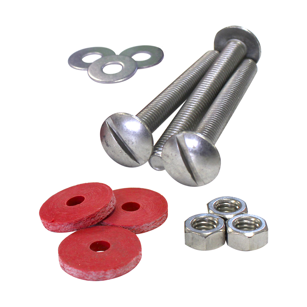 Adjustable 2" Toilet Flush Valve & Tank to Bowl Gasket Kit Korky